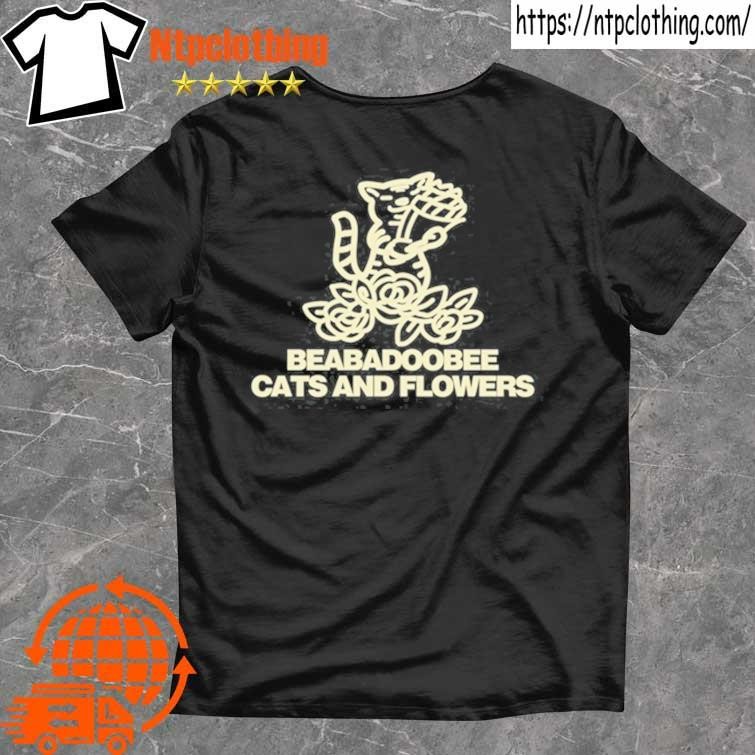 Official Beabadoobee Tour Cats And Flowers T Shirt