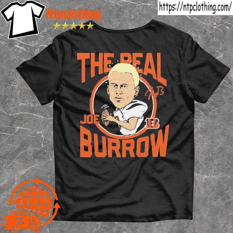 Official Bengals The Real Joe Burrow Signature T Shirt