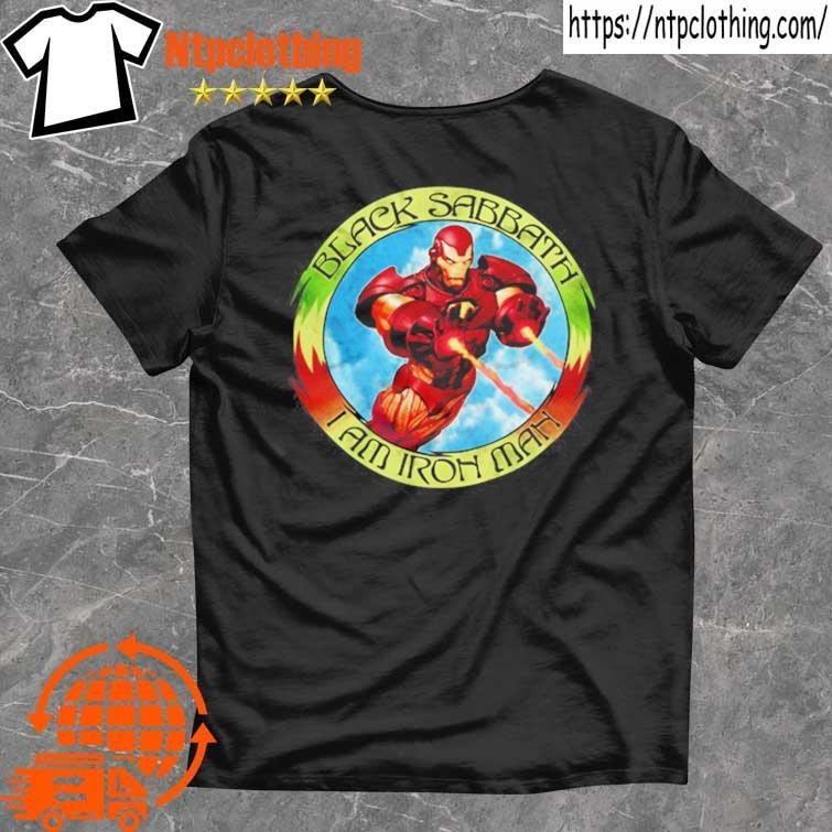 Official Black Sabbath I Am Iron Man T Shirt