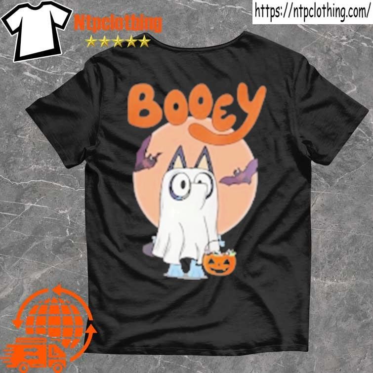 Official Bluey Ghost Boo Booey Halloween 2024 T Shirt