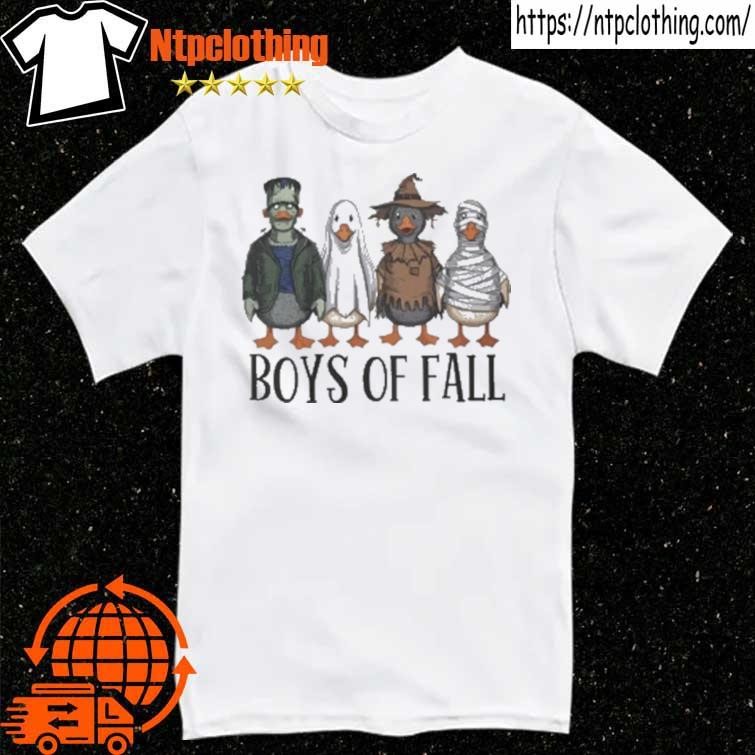 Official Boys Of Fall Halloween T Shirt