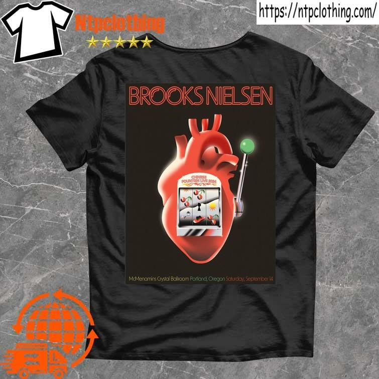 Official Brooks Nielsen Sept 14 2024 Mcmenamins Crystal Ballroom Poster T Shirt