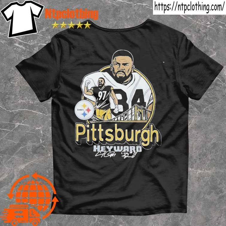 Official Cam Heyward 97 Pittsburgh Steelers T Shirt