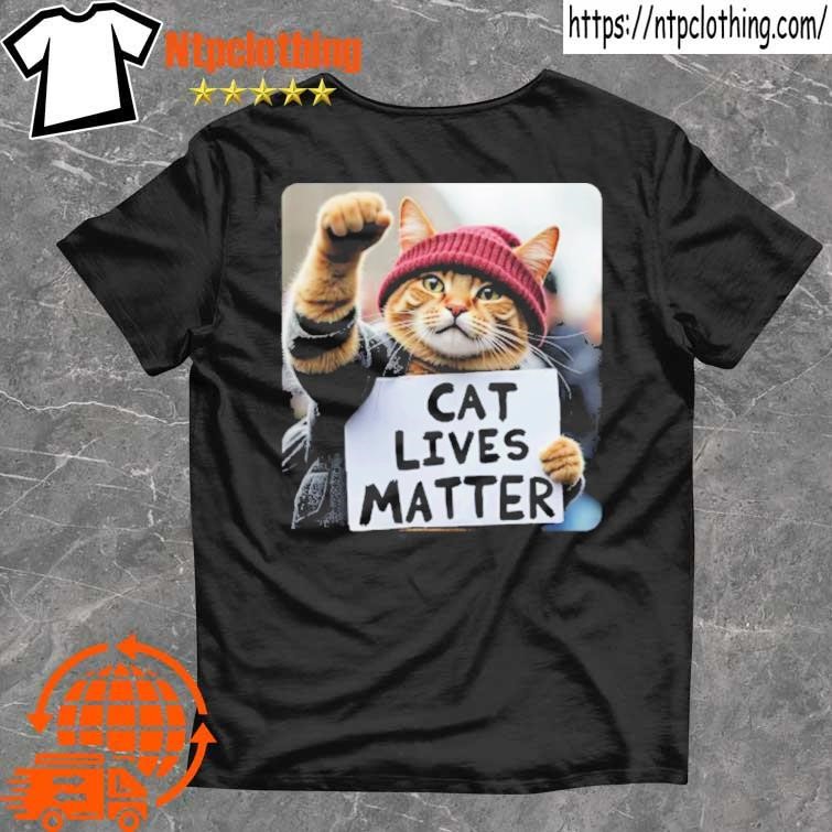 Official Cat Lives Matter President 2024 T Shirt