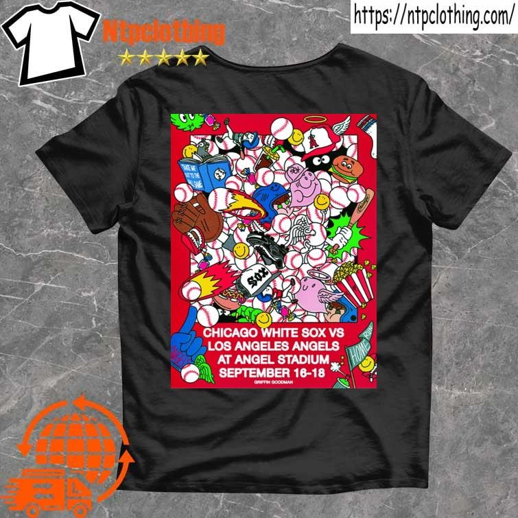 Official Chicago White Sox Vs Los Angeles Angels At Angel Stadium Of Anaheim In Anaheim Ca On Sep 16-18 2024 Poster T Shirt