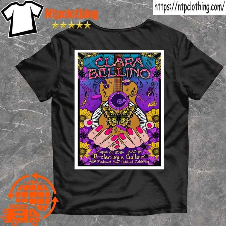 Official Clara Bellino Aug 31 2024 Oakland Ca Poster T Shirt