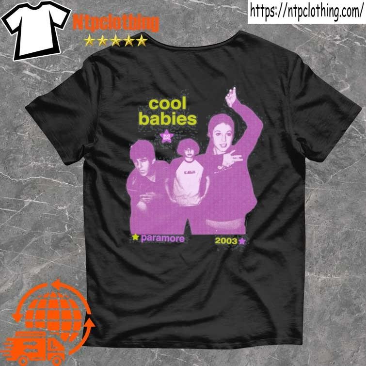 Official Cool Babies Paramore 2003 T Shirt