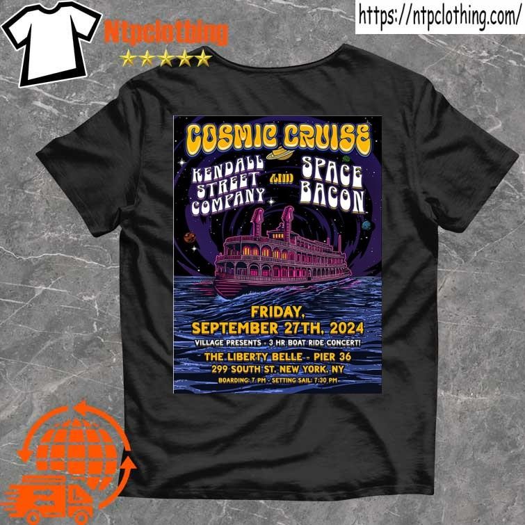 Official Cosmic Cruise The Liberty Belle-pier 36 In New York Ny September 27 2024 Poster T Shirt