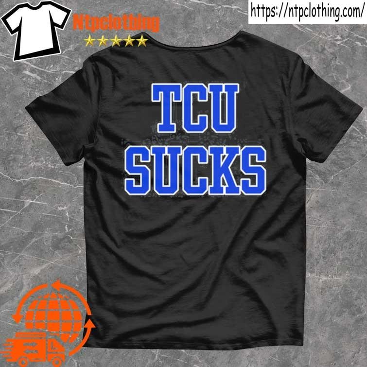 Official Dallas Mayor Eric L. Johnson Wearing Tcu Sucks T Shirt