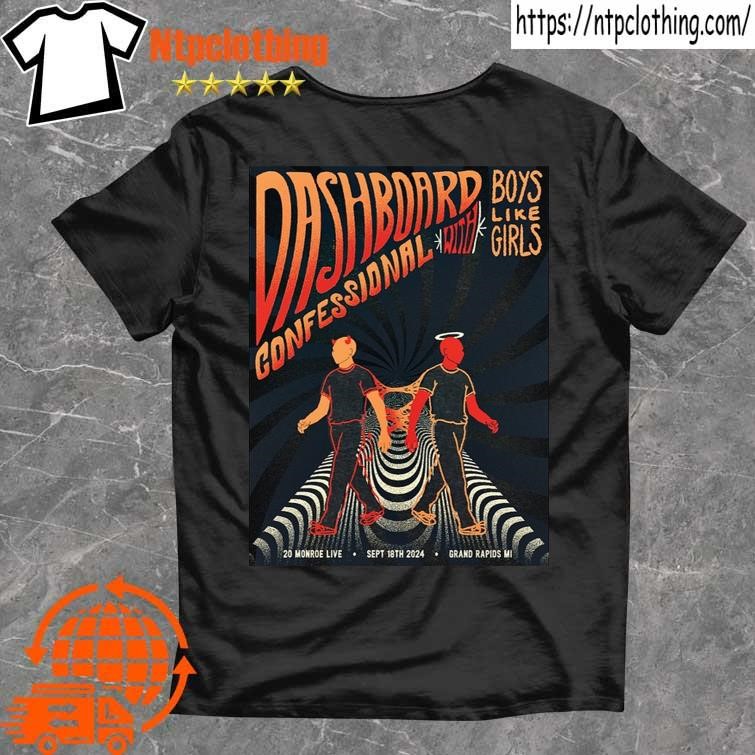 Official Dashboard Confessional Glc Live At 20 Monroe On Sept 18 2024 In Grand Rapids Mi Poster T Shirt