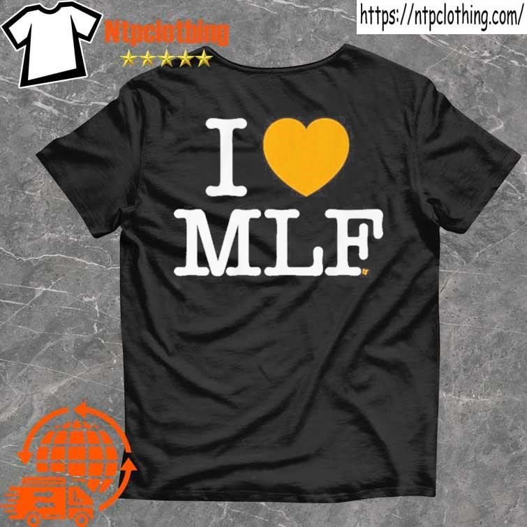 Official Design Green Bay Packers I Love Mlf New T Shirt