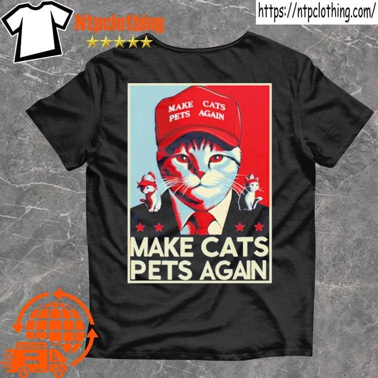 Official Donald Trump 2024 Debate Make Cats Safe Again T Shirt