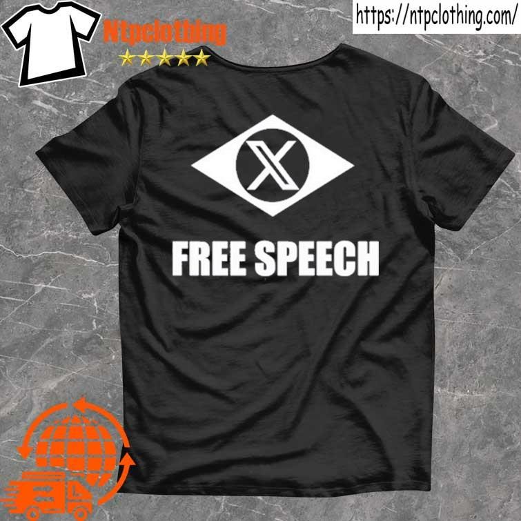 Official Eduardo Bolsonaro Wearing X Free Speech T Shirt