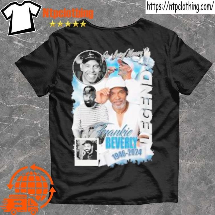 Official Frankie Beverly In Loving Memory 1946-2024 T Shirt