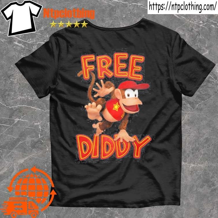 Official Free Diddy Kong T Shirt