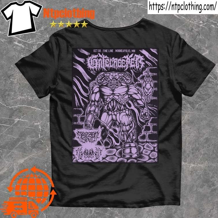 Official Gatecreeper Fine Line In Minneapolis Mn Oct 8 2024 Poster T Shirt