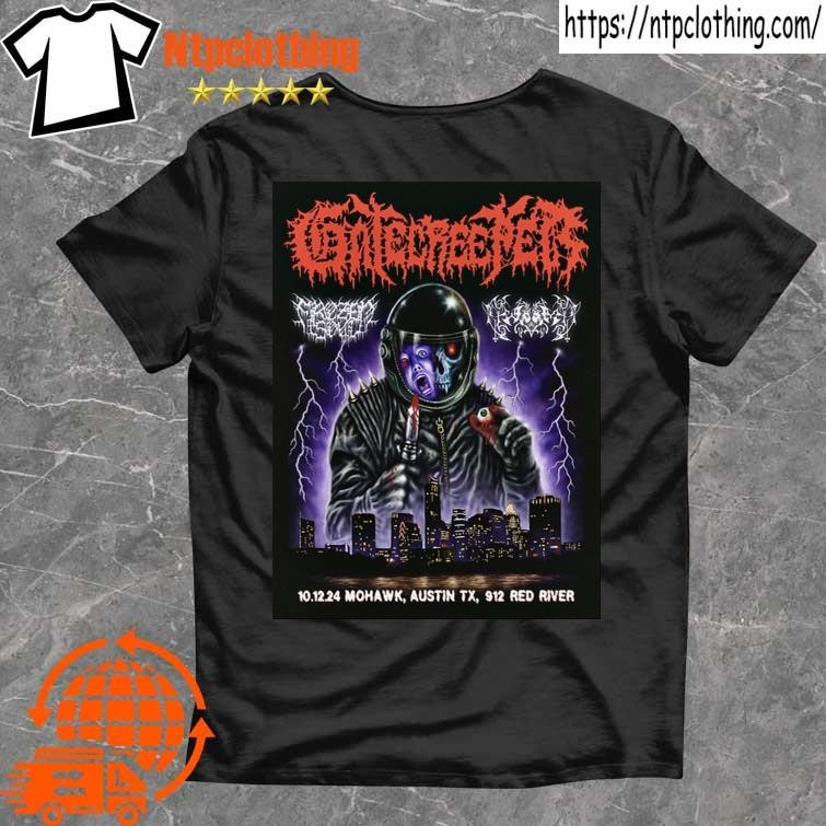 Official Gatecreeper Mohawk In Austin Tx Oct 12 2024 Poster T Shirt