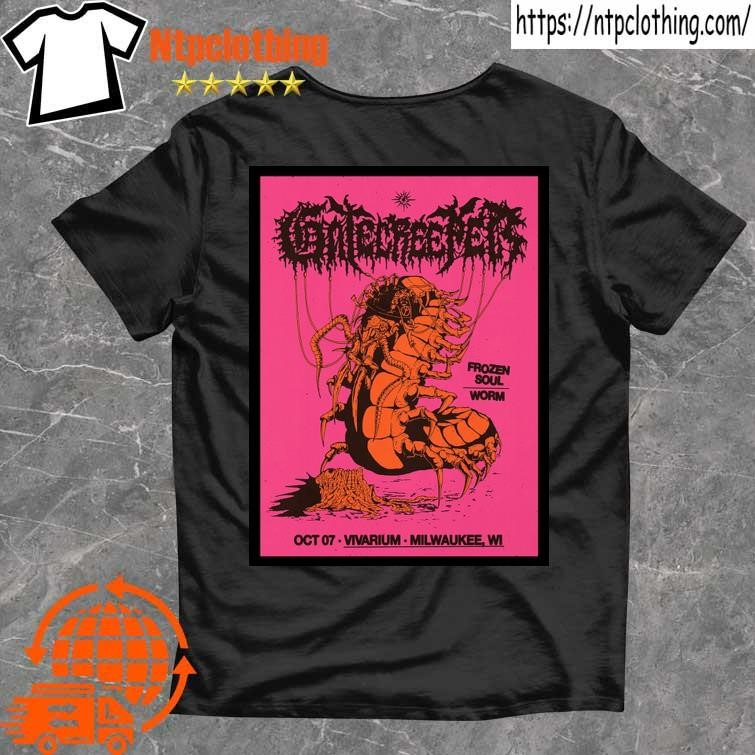 Official Gatecreeper Oct 7 2024 Vivarium In Milwaukee Wi Poster T Shirt