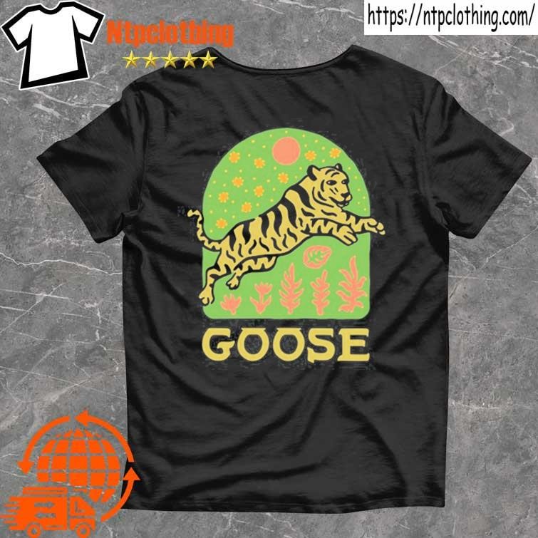 Official Goose The Band On Tour September 2024 Tiger T Shirt