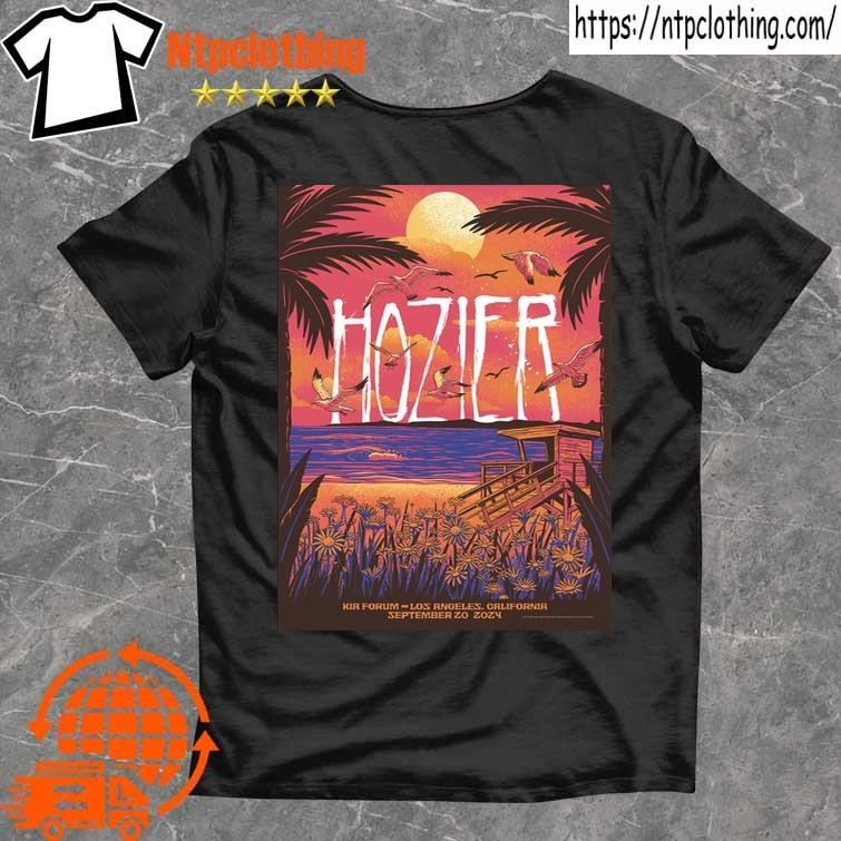 Official Hozier Tour In Los Angeles Ca On Sep 20 2024 Poster T Shirt