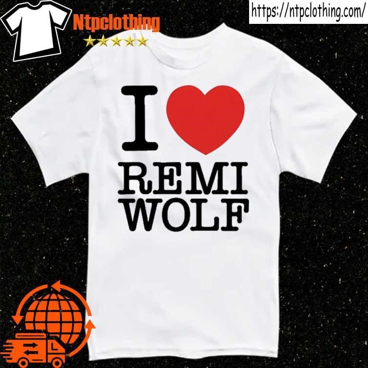 Official I Heart Remi Wolf T Shirt