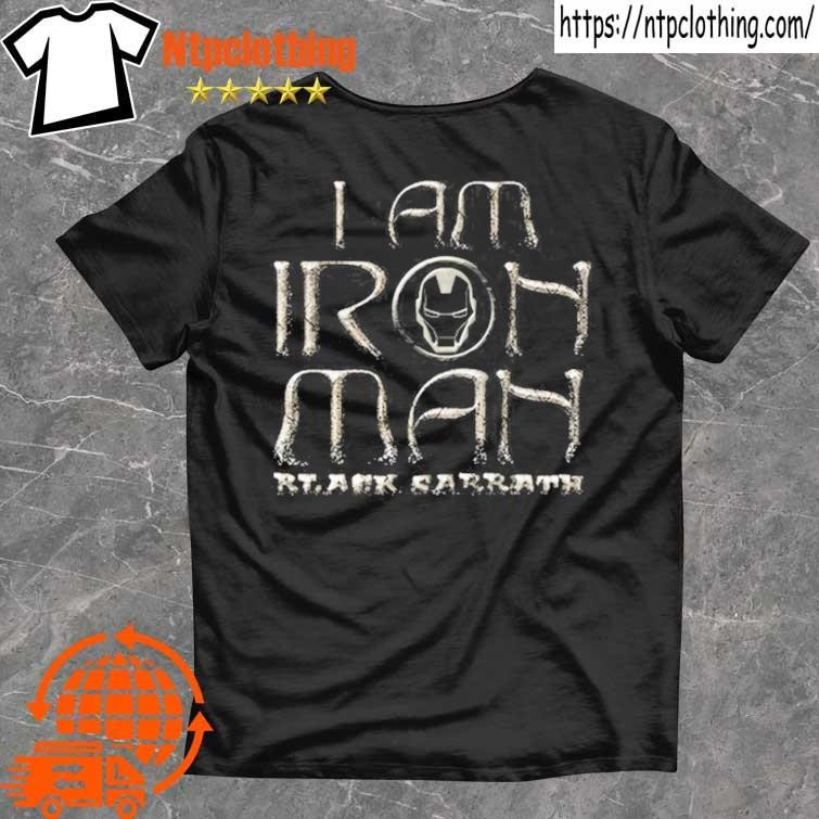 Official Iron Man By Black Sabbath T Shirt