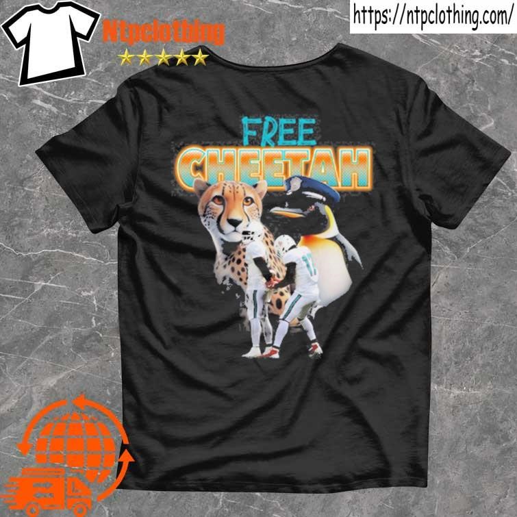 Official Jaelan Phillips Tyreek Hill Free Cheetah T Shirt