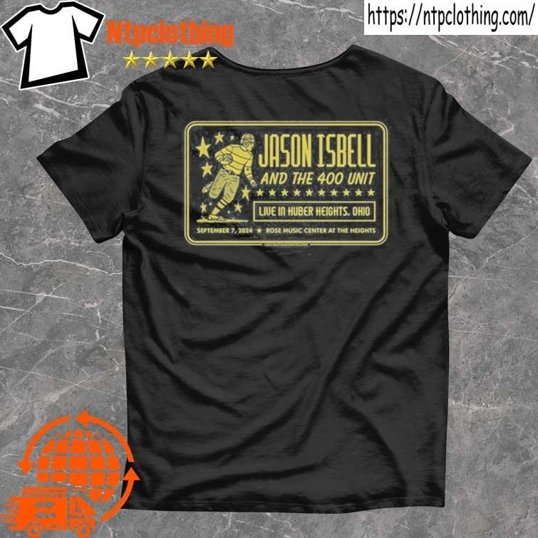 Official Jason Isbell And The 400 Unit Huber Heights Oh 9-7-2024 T Shirt