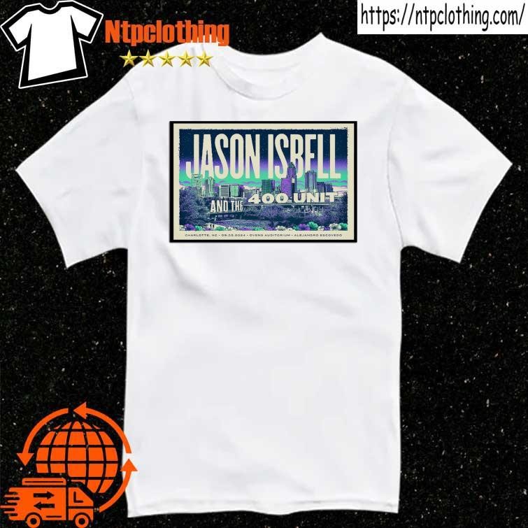 Official Jason Isbell And The 400 Unit Sep 5 2024 Ovens Auditorium Poster T Shirt