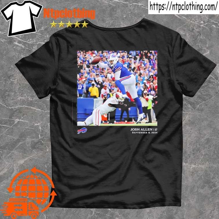 Official Josh Allen Buffalo Bills Nfl Flash Features Week 1 T Shirt