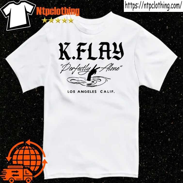 Official K.flay Perfectly Alone Los Angeles Ca T Shirt