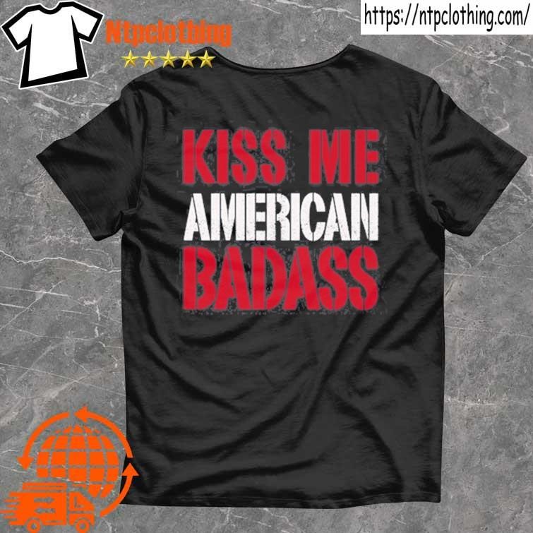 Official Kidrock Kiss Me American Badass T Shirt