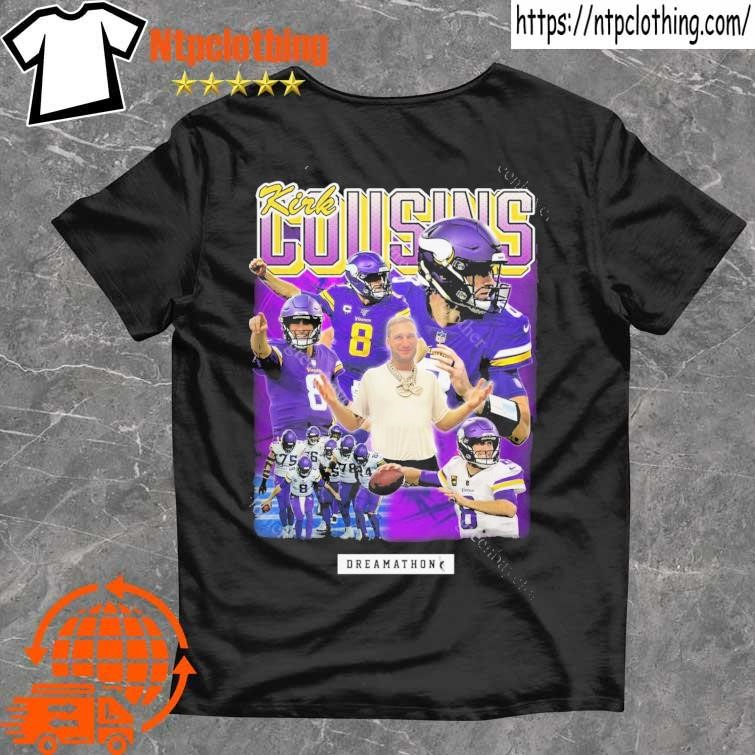 Official Kirk Cousins Dreamathon T Shirt