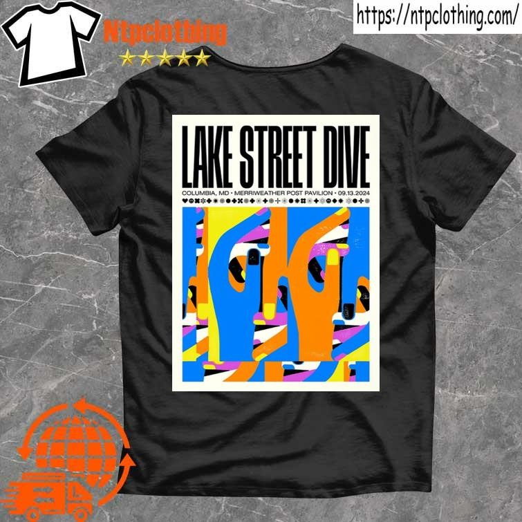 Official Lake Street Dive Merriweather Post Pavilion In Columbia Md September 13 2024 Poster T Shirt