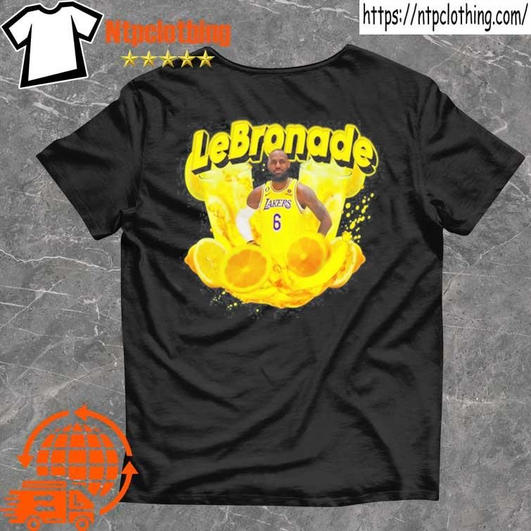 Official Lebronade Lemon Water T Shirt