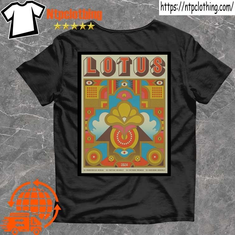 Official Lotus Fall 2024 Tour Concert Poster T Shirt