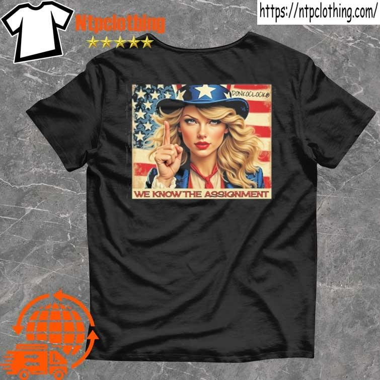 Official Marlene Robertson Swifties We Know The Assignment T Shirt