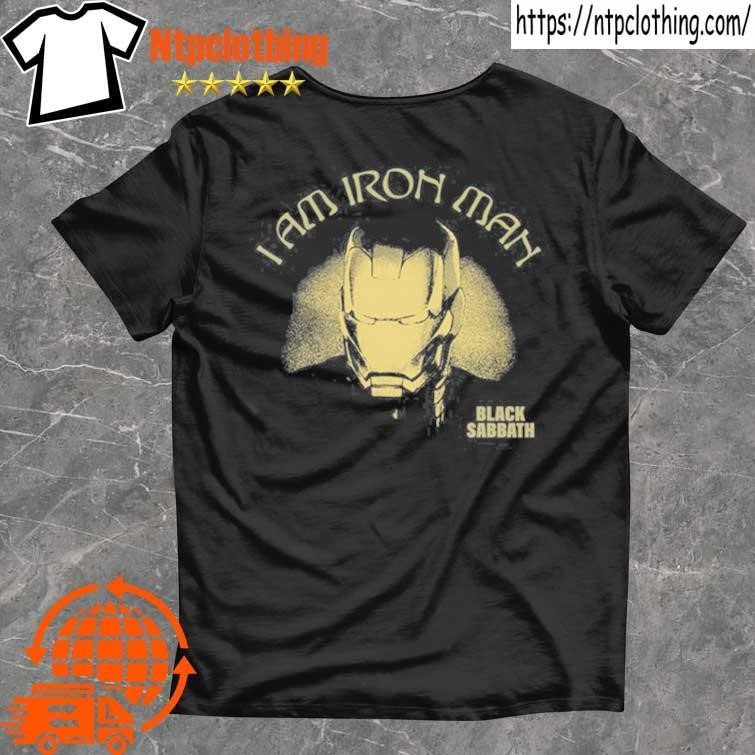 Official Marvel’s Iron Man By Black Sabbath, I Am Iron Man T Shirt