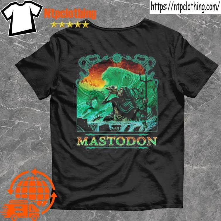 Official Mastodon X Lamb Of God Floods Of Triton 2024 T Shirt