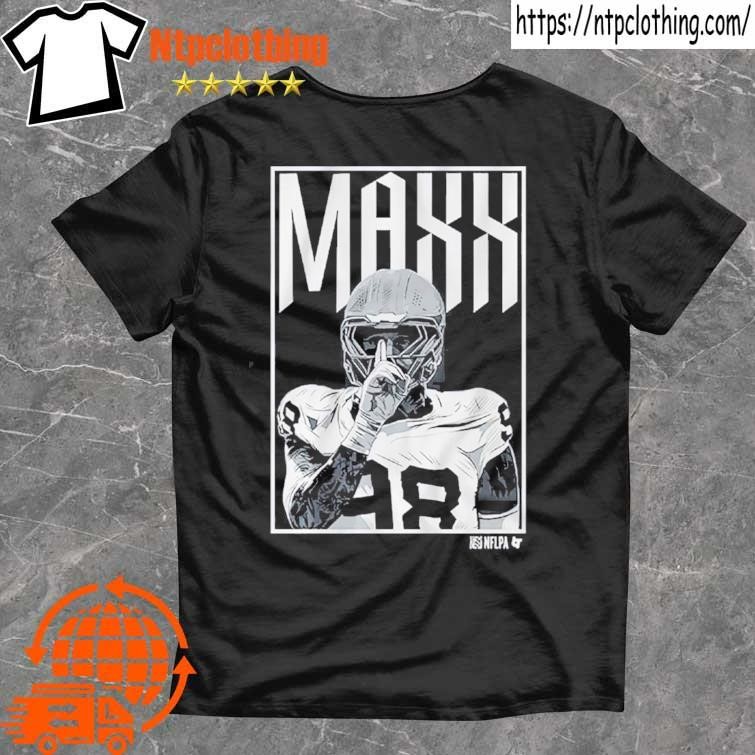 Official Maxx Crosby Shhh Celebration T Shirt