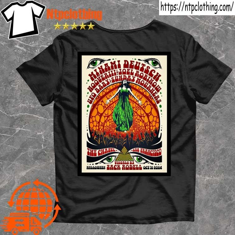 Official Minami Deutsch San Francisco Ca October 31 2024 Poster T Shirt