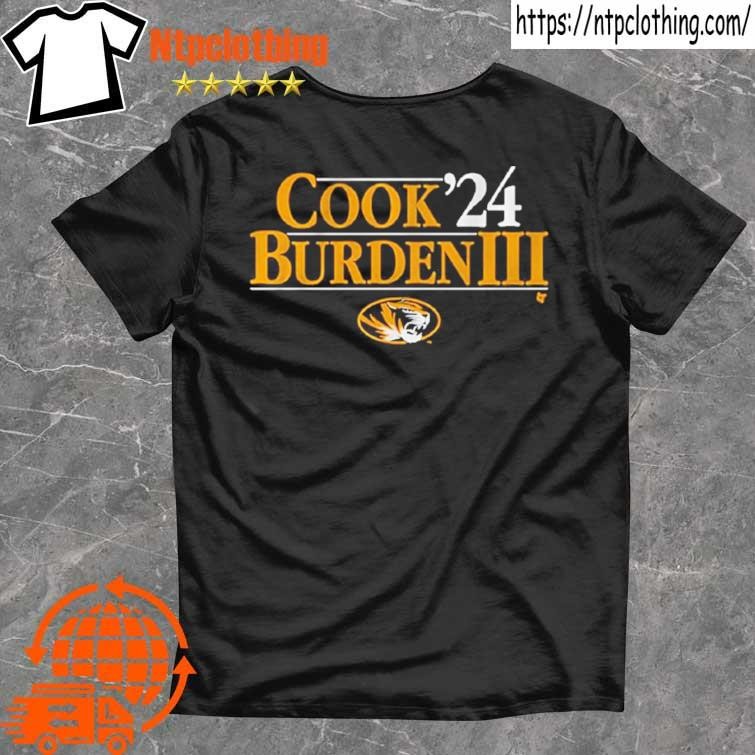 Official Missouri Football Cook-burden Iii ’24 T Shirt