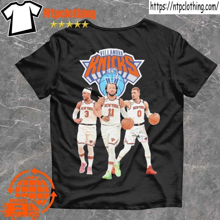 Official New York Knicks Josh Hart Jalen Brunson And Donte Divincenzo T Shirt