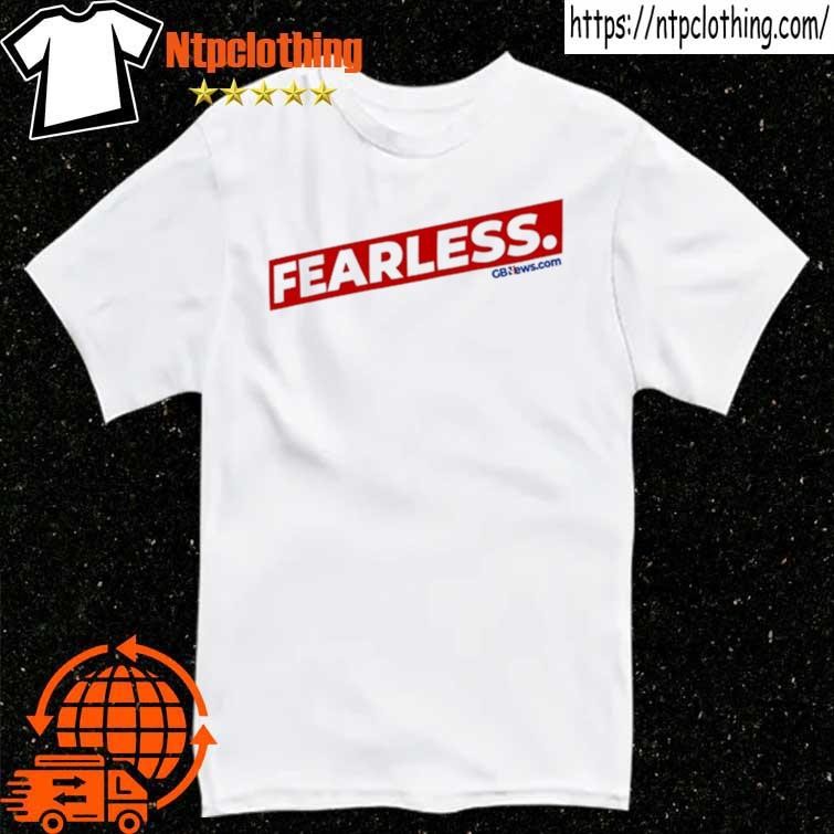 Official Paula London Wearing Fearless Gbnews T Shirt