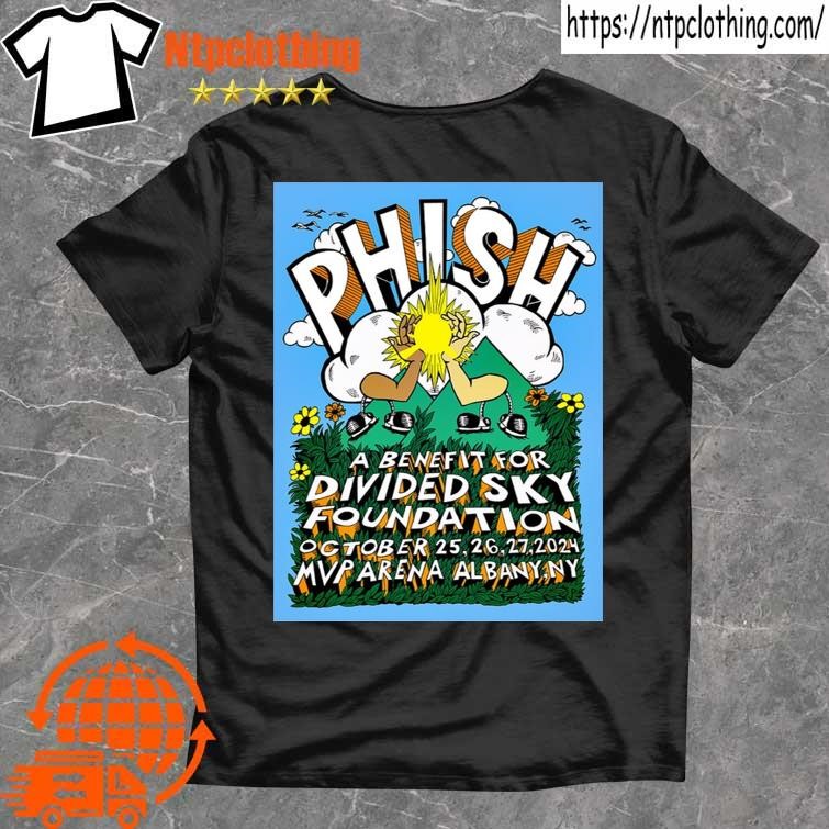 Official Phish Mvp Arena October 25-27 2024 Poster T Shirt