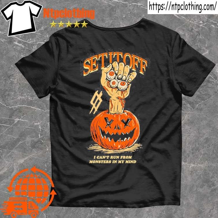 Official Pumpkin By Set It Off Band Halloween 2024 T Shirt