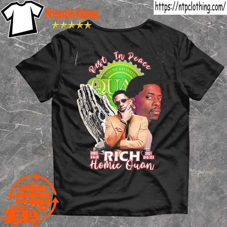 Official Rest In Peace Rich Homie Quan 1989-2024 T Shirt