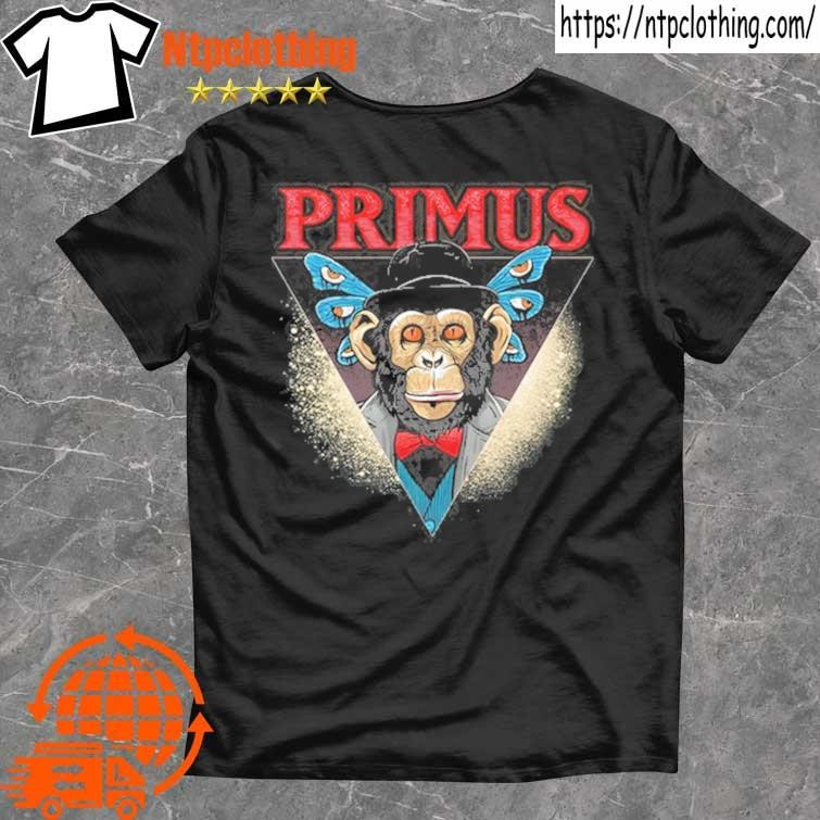 Official Sessanta Primus Winged Monkey Band Tour 2024 T Shirt