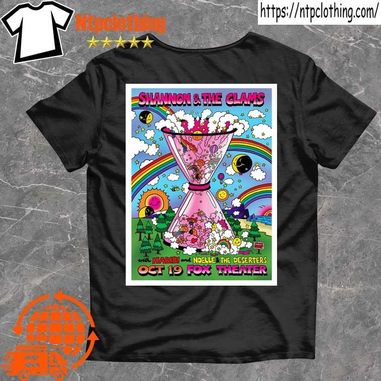 Official Shannon And The Clams Fox Theater In Oakland Ca Oct 19th 2024 Poster T Shirt