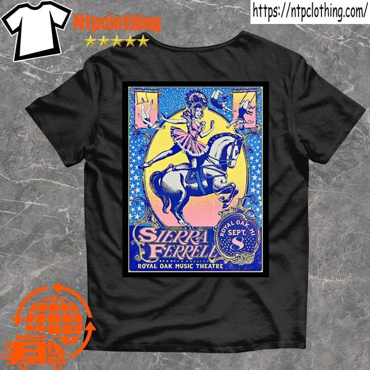 Official Sierra Ferrell Royal Oak Music Theatre In Royal Oak Mi September 8 2024 Poster T Shirt